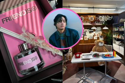 V (Kim Taehyung) plans the ‘FRI(END)S PARTY’﻿ and gifts fans the unique ‘FRI(END)S FRAGRANCE’ he created