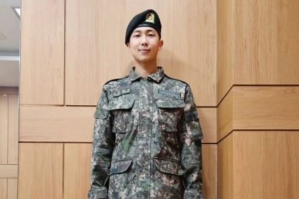 BTS’s RM continues to show off his close bond with his fellow military officers