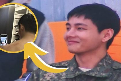 V Updates ARMYs With His New Post-Enlistment Weight — Showing Off His Muscular Physique
