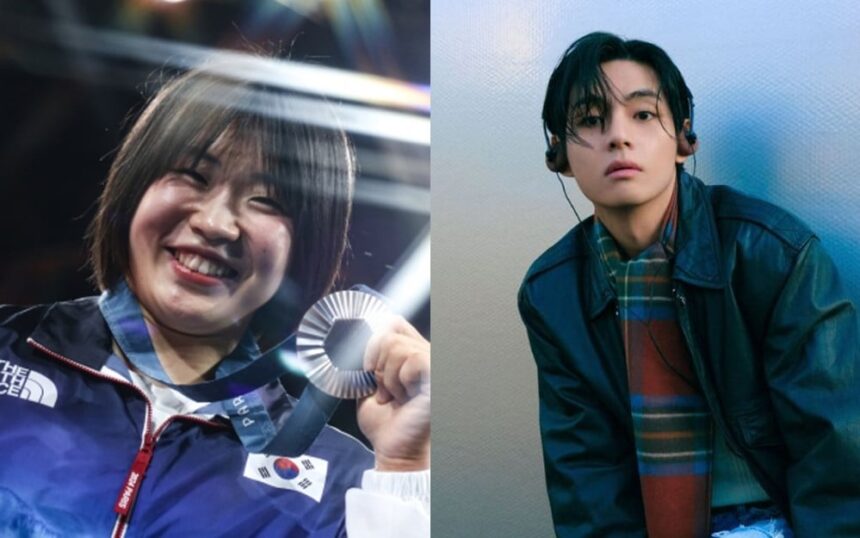 Judo athlete Huh Mi Mi hopes to meet BTS’s V but fears her silver medal might not be enough