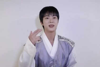 Jin wows fans with stunning Chuseok greetings in traditional hanbok