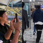 V, aka “Taejun,” spotted at IU’s concert and shares updates on Instagram
