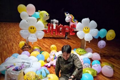 J-Hope completes military service and celebrates with a surprise discharge party