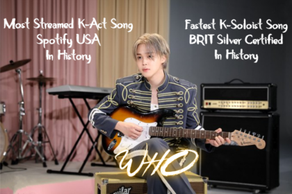 #JIMIN achieves new records for a Korean Soloist in two top music markets, the USA & the UK with ‘WHO’