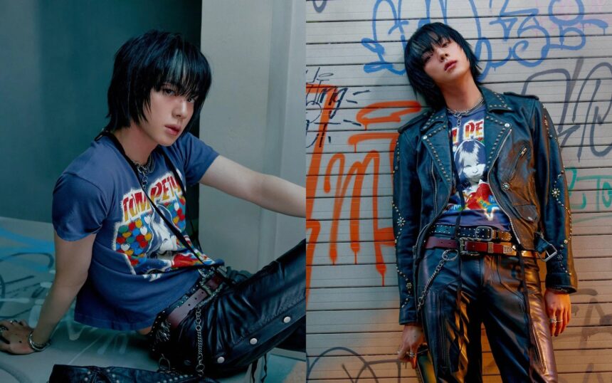 BTS’s Jin embraces his punk-rock era in the new teasers for ‘ECHO’